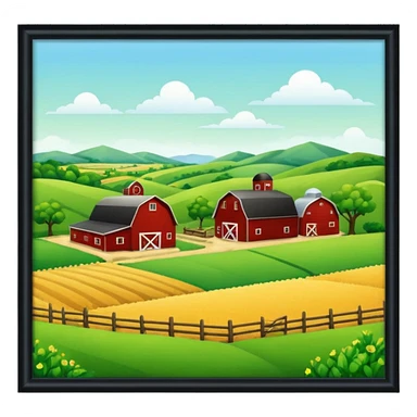 Farm sticker