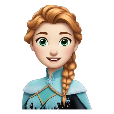 Frozen Anna sticker