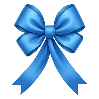 mavi kurdele sticker