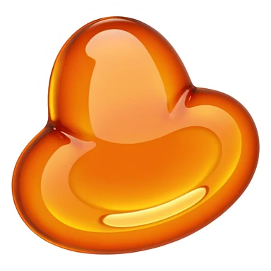 Molten Glass Shape sticker