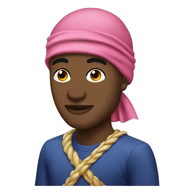 Laurent Gagbo en durag sticker