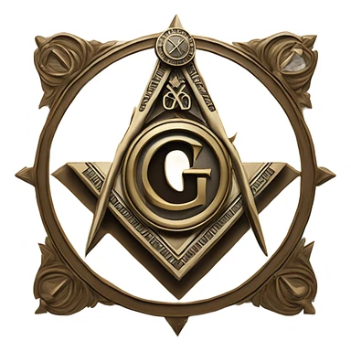 Freemasons symbol sticker