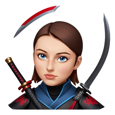 Shadow Samurai sticker