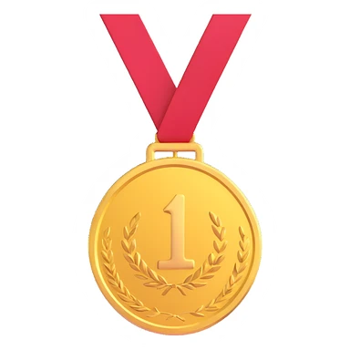 gold medal sticker
