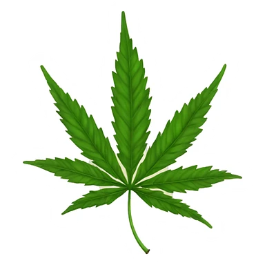 Hoja de Marihuana sticker