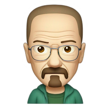 walter white kawaii sticker