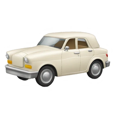 Carro de boda sticker