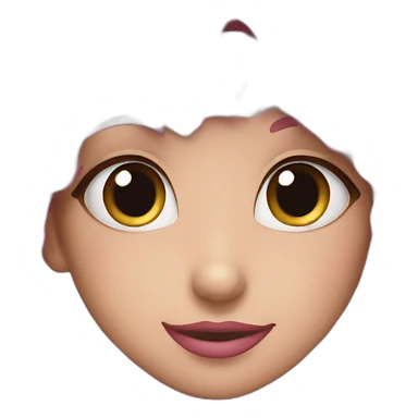 Flirty heart sticker