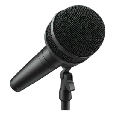 reporter microphone sticker