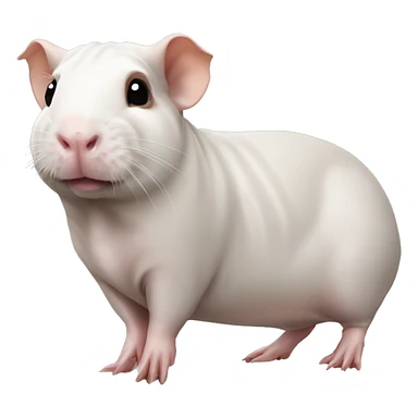 Hairless guinea pig  sticker
