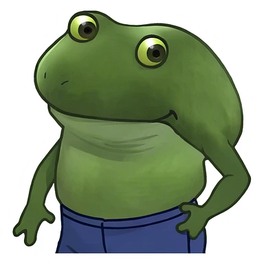 Farting in pants sticker