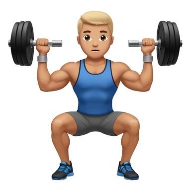 fit man wearing clothes lifting dumbbells,sideways photo sticker