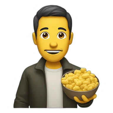 personne mangeant du concombre sticker