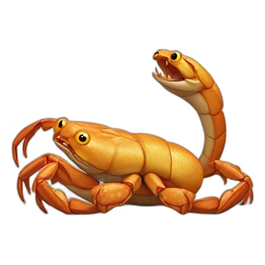 crab-eating-snake sticker