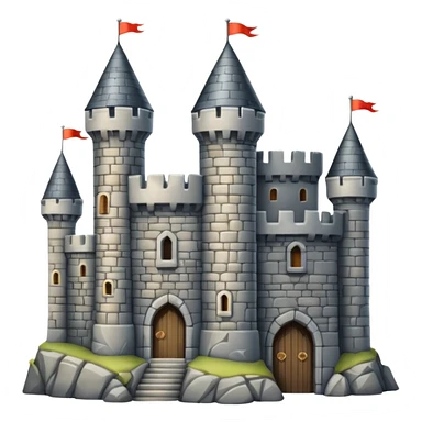 Old castle sticker