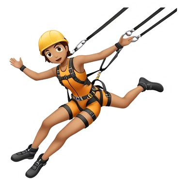 bungee jump sticker