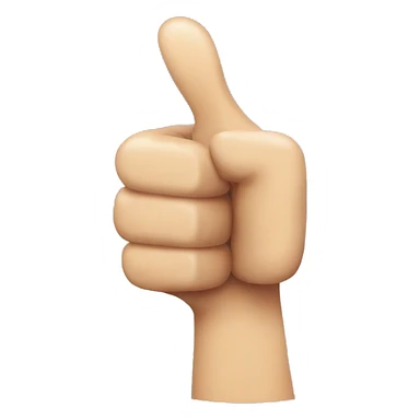 huge thumbs up  sticker