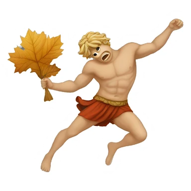 fall of icaro greek sticker