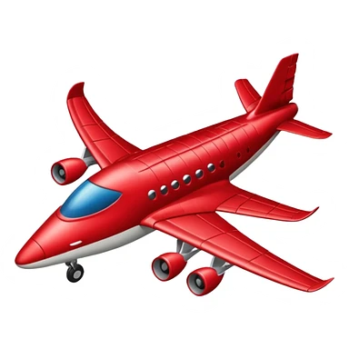 Bombordilo crocodillo with a plane body red sticker