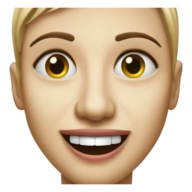 Martini smile sticker