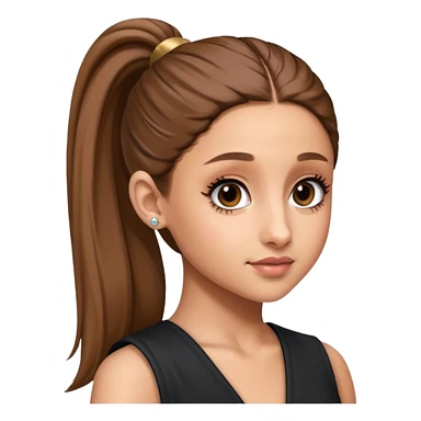 ariana grande ponytail 2025 a little older she’s 32 sticker