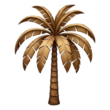 Palm tree withour leafs sticker