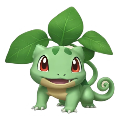 Bulbisaur Pokémon terre plante sticker