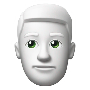 Styrofoam head sticker