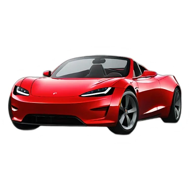 2023 Tesla roadster sticker