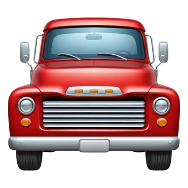 red truck sticker