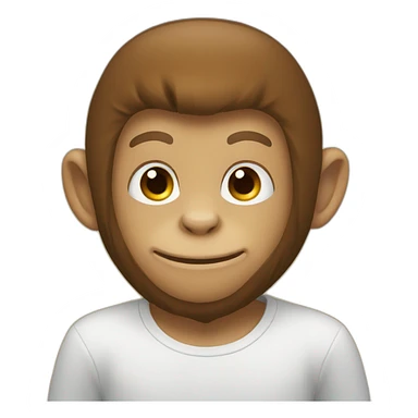 monkey ailen sticker