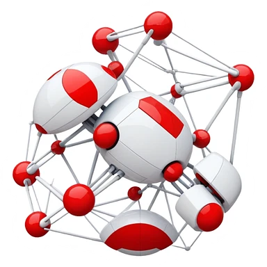  White And Red Cyber Aesthetic Deco sticker