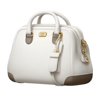 white coach bag sticker
