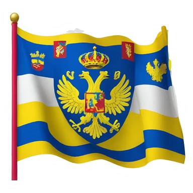 Flag of Rostov region sticker