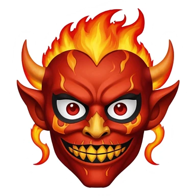 Del diablo sticker