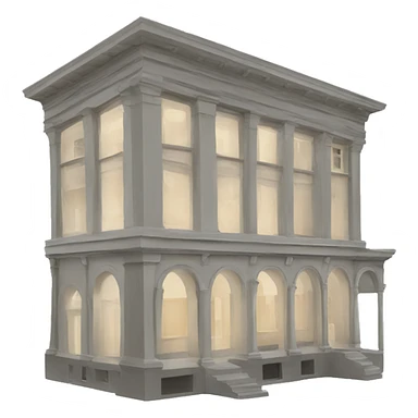 Architecture sticker