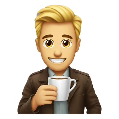 good morning coffe and sweet  sticker