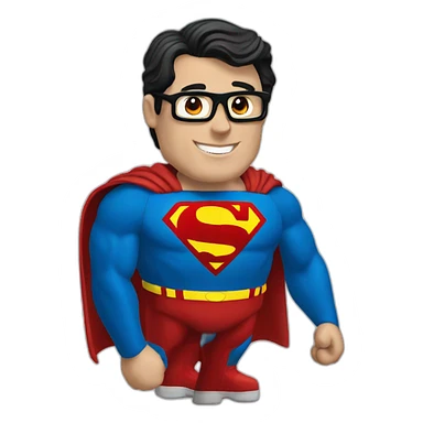 superman is running for president sticker