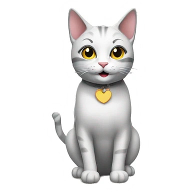 happy gay cat on a shopping spree sticker