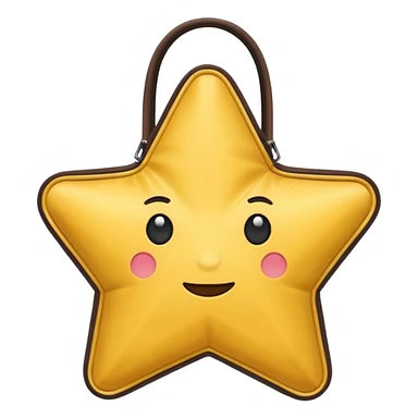 star shaped bag sticker