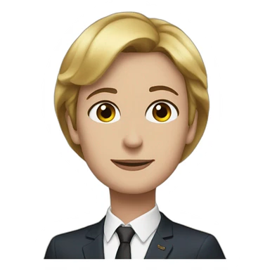 Macron sur Brigitte sticker