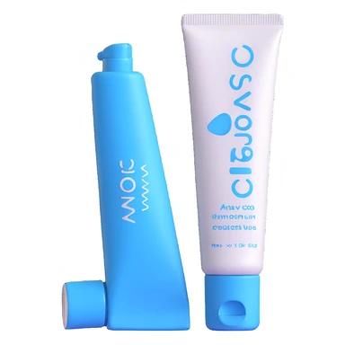 AVON hand cream tube with blue cap sticker