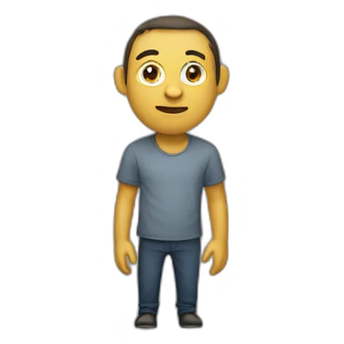 Singe énervé  sticker