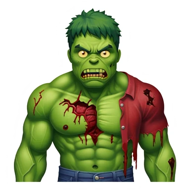 Zombie Hulk sticker