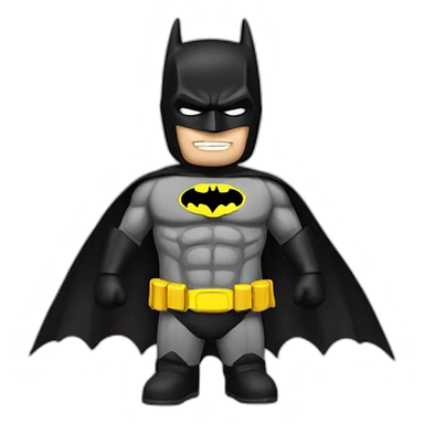 Realistic batman sticker