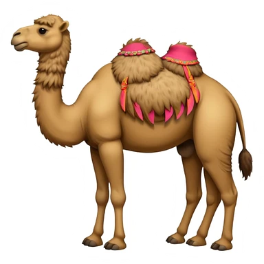Two-hump with camel sticker
