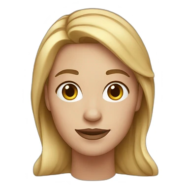 auburn white 35 year old woman sticker