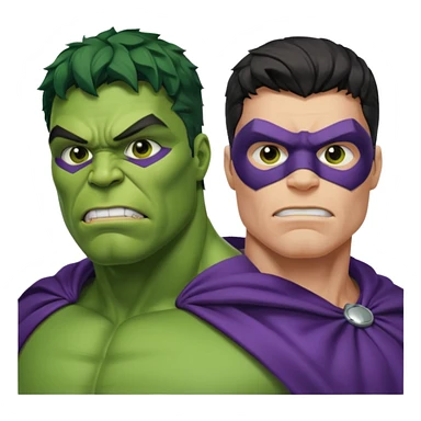 hulk e  fantasma sticker