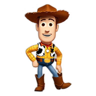 Woody from Toy Story sticker