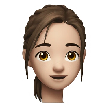 Ellie the last of us Little bit dezoom sticker